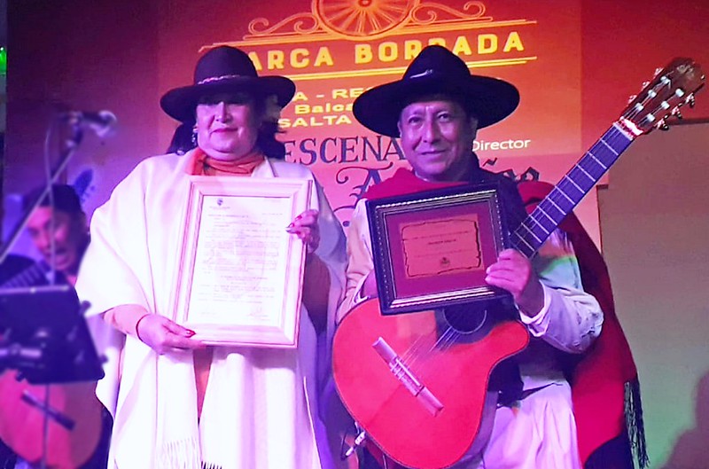 El Concejo Deliberante distinguió la  trayectoria del cantautor Patricio Apaza