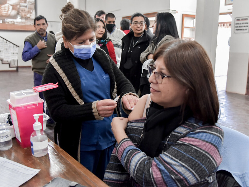 Se realiza una nueva jornada de vacunación gratuita destinada a trabajadores del CD