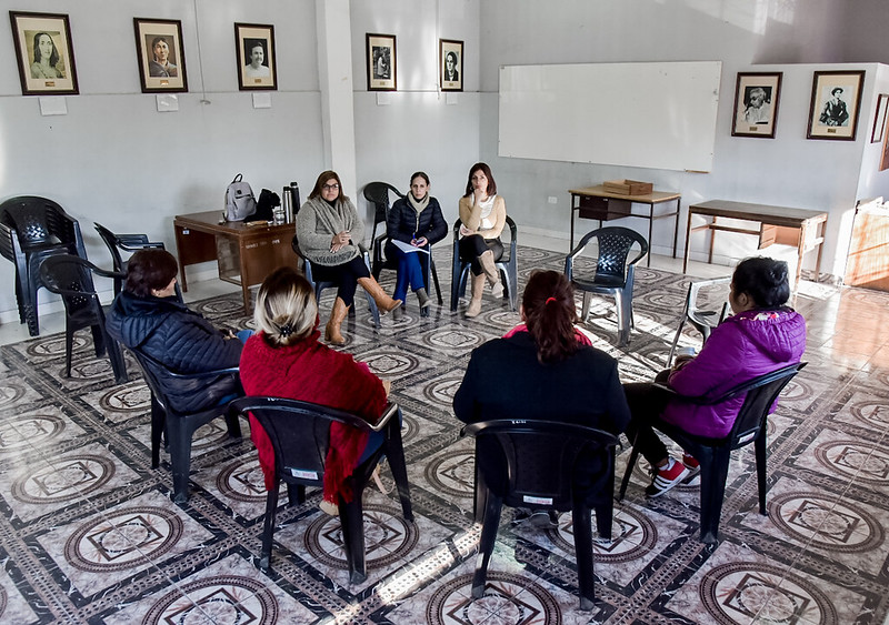 Continúan los encuentros del grupo de fortalecimiento dirigido a mujeres en situación de violencia de género