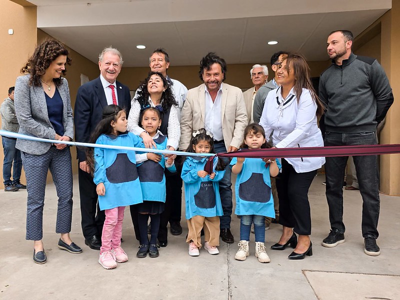 Madile participó del acto de habilitación de la Escuela de Nivel Inicial “Dr. Ricardo Joaquín Durand” en zona sudeste