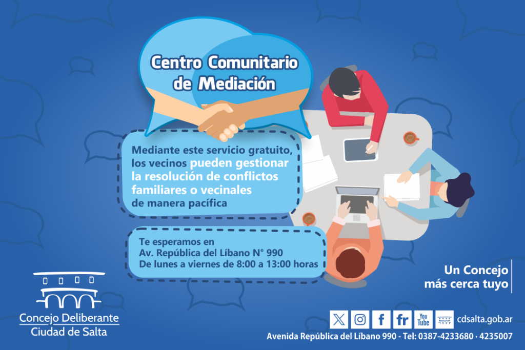 Centro comunitario de mediación 2025